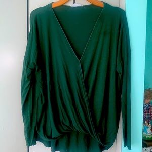 Lulus Green Blouse